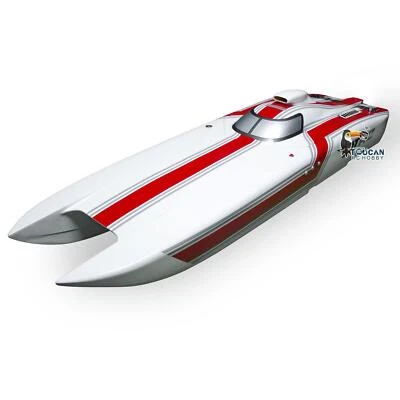 G30E 30CC Prepainted Gasoline Race Boat Hull KIT RC Only for Advanced Player - Image 1 of 4