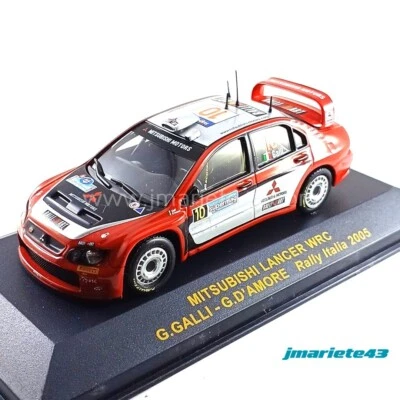 Mitsubishi Lancer WRC #10 G. Galli - G. D'Amore Sardegna 2005 1:43 - Immagine 1 di 4
