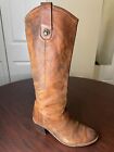 Frye Cowboy "jackie Button" Western Style Boots Ladies Size 9.5