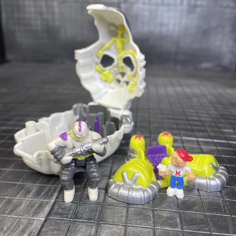 Vintage Horror Heads Nuke Ranger Complete 1992 Mighty Max Bluebird Toys Playset Cover