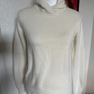 Ralph Lauren Sweater Woman’s Green Label Shawl Collar Sweater VTG Size S Ivory - Picture 1 of 5
