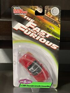 ERTL RACING CHAMPIONS THE FAST AND THE FURIOUS 1998 CHEVY CORVETTE (SERIES 5)