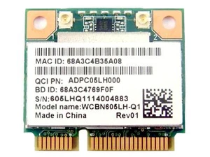 RealTek RTL8188CE RTL8188 Half Mini PCI Express Wireless Wlan Wifi Card 802.1... - Picture 1 of 2