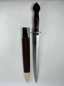 Vintage Double Edge Imperial Sword Co London 19” Rosewood Coco Bolo Dagger Short - Picture 1 of 16