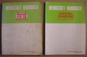 WERKSTATTHANDBUCH DAIHATSU CHARADE MOTOR CB REPARATUR ANLEITUNG STAND 1987 - Bild 1 von 3