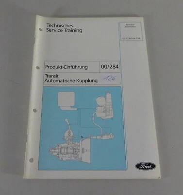 Información Técnica Entrenamiento Entrada Ford Transit Automática Embrague - Imagen 1 de 4
