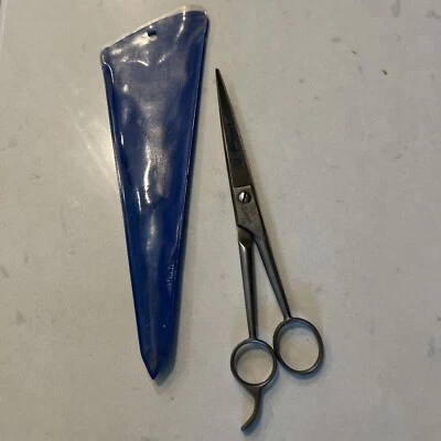"Tijeras de pelo vintage de acero inoxidable templado Fromm ICE de 7,5"" con estuche" Foto 1 de 4