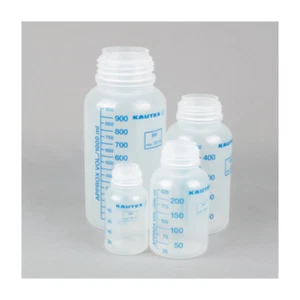 BOTTLES PP W/MOUTH SQ. SHOULDER WITH CAP GRAD. 500ML PK 5 - Picture 1 of 1