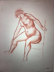 André Derain original lithograph: "Le Nu"  (Ed.23/300) - Picture 1 of 3