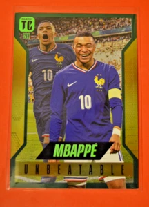Tarjeta coleccionable de fútbol Panini Top Class 2025- Unbeatable Kylian Mbappe #269 verde - Imagen 1 de 2