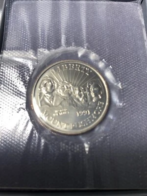 Mount Rushmore Golden Anniv. Collectable Half Dollar BU 1991-D Ni on Cu w/COA - Image 1 of 4