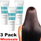 3PACK 60ml Protein Correcting Hair Straightening Cream Smooth Straight Hair Care