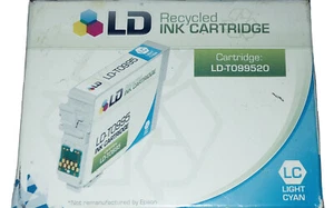 LD Recycled T099520 for Epson Light Cyan Ink Cartridge Artisan 700 800 710 NEW - Picture 1 of 3