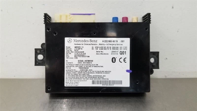 MÓDULO DE CONTROL DE COMUNICACIÓN MERCEDES BENZ AMG GT 19 2229004819 Foto 1 de 4