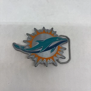 Miami Dolphins Belt Buckle NFL Football New  - Picture 1 of 7