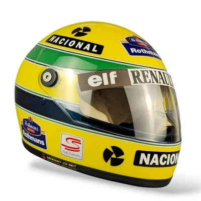 Casco Ayrton Senna GP 1994 - Escala 1:1 - Homologado para uso (DOT - INMETRO)  Foto 1 de 4
