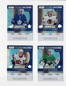 2020-21 Credentials Debut Ticket Access #/999 #/799 #/599 #/299 Pick From List - Picture 1 of 1