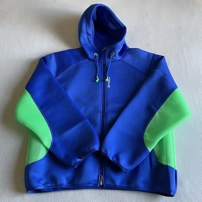 Sudadera con capucha grande con cremallera completa azul real Nike Project Frog para hombre Foto 1 de 4