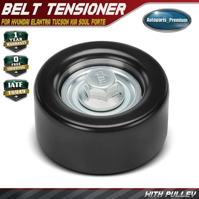 Accessory Belt Idler Pulley for Hyundai Elantra 2014-2023 Tucson Kia Soul Forte - Image 1 of 4