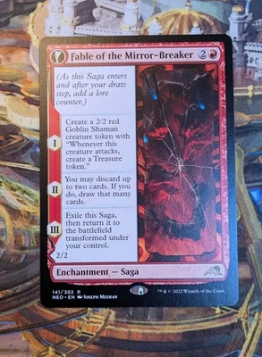 MTG Fable Of The Mirror Breaker - NEO Rare - NM - Image 1 of 2