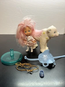 Moon Dreamers Doll Blinky & Ursa Major Polar Bear Star Finders Hasbro 1980s R4 - Picture 1 of 13
