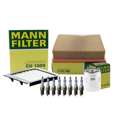 Kit de servicio de filtro de filtro Mann para Land Rover Range Rover Foto 1 de 2