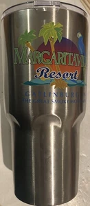 Vintage Margaritaville Resort Tumbler Gatlinburg Tennessee - Picture 1 of 4
