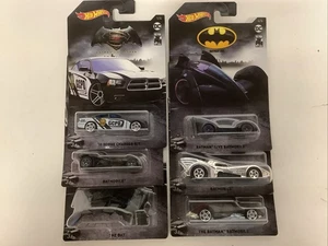 Hot Wheels Batman 80 Years Complete Set Of 6 Cars In Protectors - Picture 1 of 8