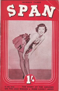 SPAN Magazine No.3, November 1954. Glamour Photograpy, Complies eBay No Nudity. - Picture 1 of 13