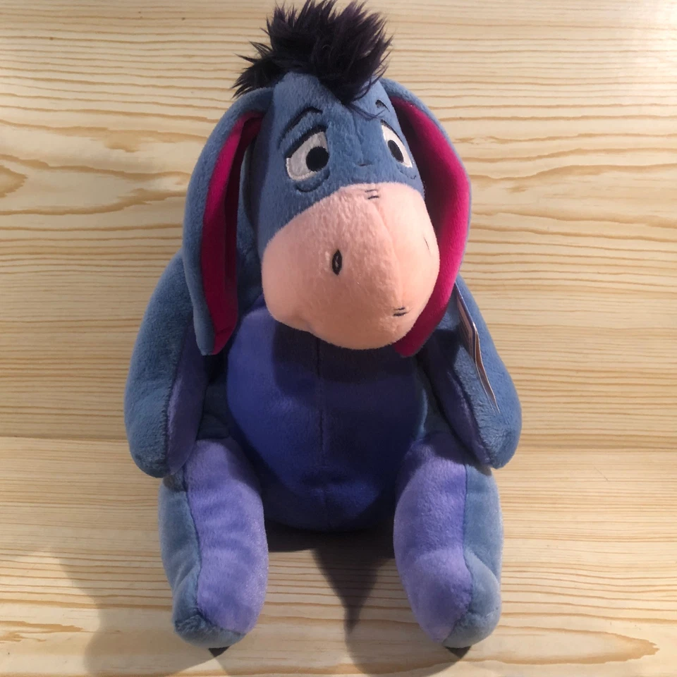 Genuine Authentic Disney Store Eeyore Large Soft Plush 12'' Toy Special Edition - Image 1 of 4