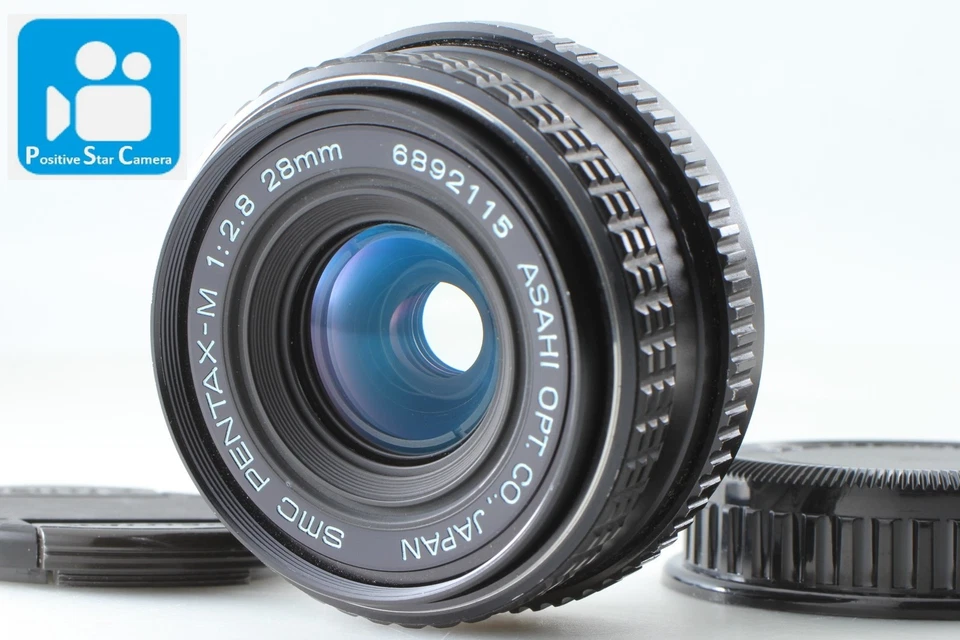 🎦VIDEO👀✨COMO NUEVO✨ SMC Pentax-M 28mm F2.8 Lente Gran Angular MF Montaje PK K de JAPÓN Foto 1 de 4