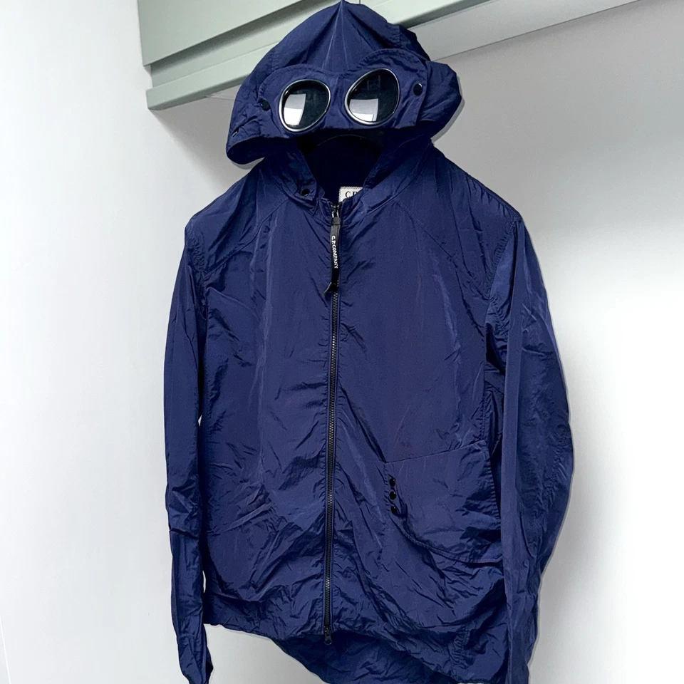 CP COMPANY Chrome Nylon Goggle Full Zip Overshirt/Jacket XL ptp23.5” - Image 1 of 4