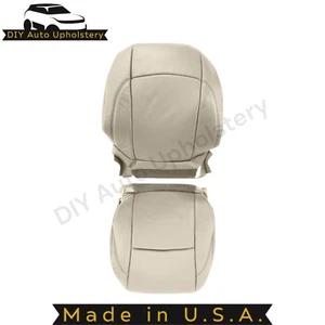 2010-2012 For Lexus ES350 Leatherette Driver Side Seat Covers "Parchment Tan" - Picture 1 of 24