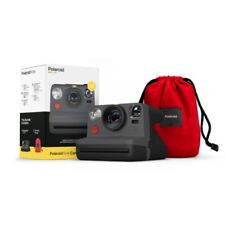 PolaroidNOW Camera 6153 w/ Red Travel Pouch Bundle