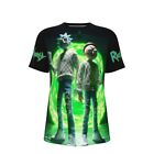 Designer Rick and Morty Funny Satire Parody All-Over Print T-Shirt