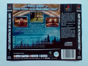 *BACK INLAY ONLY* Harry Potter Philosopher's Stone PS1 PS 1 One PSX Playstation
