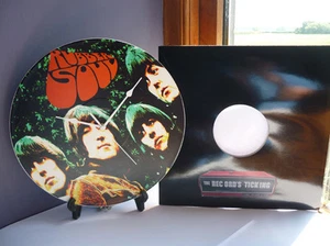Rubber Soul - The Beatles 12" LP Vinyl Record Clocks, Lennon, canvas, McCartney - Picture 1 of 6