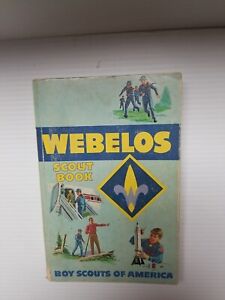 Vtg Boy Scouts of America Webelos Scout Book Copyright 1967 1981 Print w/supp