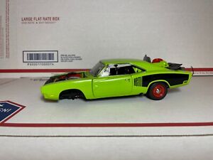 1:24 Danbury Mint 1969 DODGE CHARGER RT/500 &  PRO STREET  BARN FIND PARTS