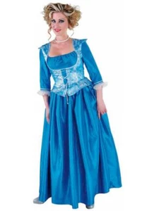 Rokoko Kleid Kostüm Gräfin Barock Marquisin Prinzessin Rokokokostüm Marquise Hut - Bild 1 von 2