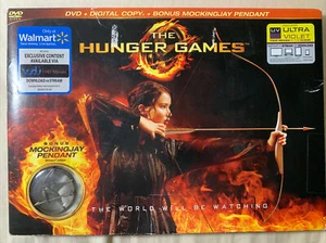 The Hunger Games (DVD) NEW Walmart Exclusive Pendant Gift Set - Picture 1 of 8