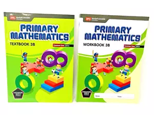 Primary Mathematics Singapore Math 3B Workbook & Textbook Common Core Edition - Picture 1 of 10