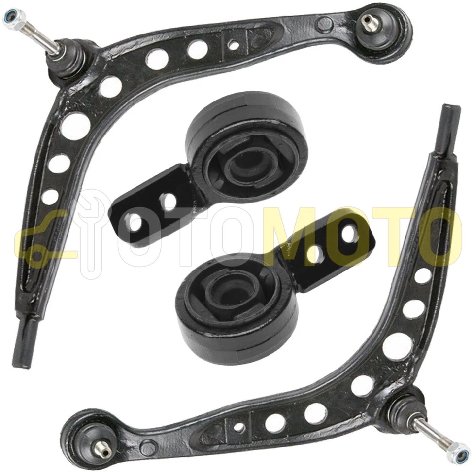 BMW 3 E30 82-94 TRIANGLE BRAS DE SUSPENSION ROTULE SUPPORT SILENT BLOC AVANT AV - Photo 1/1
