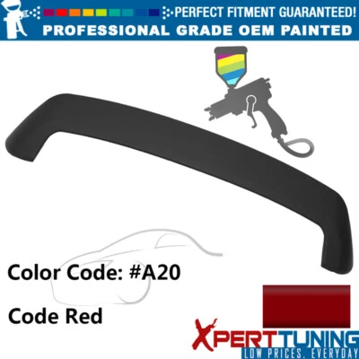 Fit 11-17 Nissan Juke Roof Spoiler OE Style Painted #A20 Code Red Foto 1 de 4