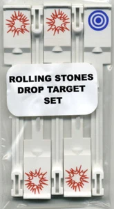 Bally Rolling Stones Pinball Machine DROP TARGET SET - Picture 1 of 1