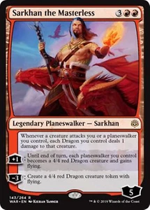 MTG - SARKHAN THE MASTERLESS - War of the Spark (R) - Picture 1 of 1