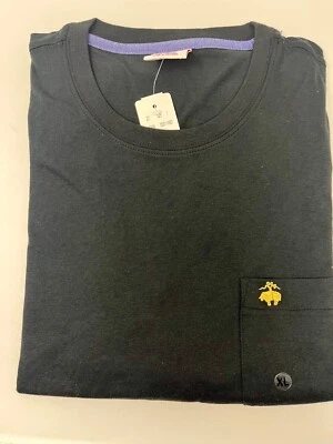 NUEVO CON ETIQUETAS 346 BROOKS BROTHERS Camiseta básica clásica 100 % algodón manga larga para hombre  Foto 1 de 3