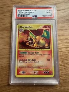 Pokémon TCG Charizard Stormfront 103/100 Holo Secret Rare - Picture 1 of 3