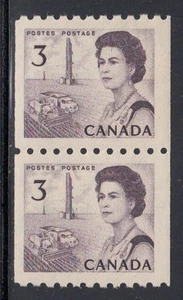 Canada Scott 466 Coil Pair MNH - 1967-72 Centennial Issue - Bild 1 von 1