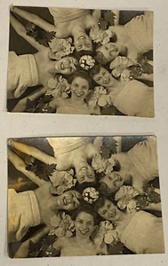 Women in Towels At A Party Home Photographs 4.5 x 3.5 Pre Owned Vintage 1950s - Picture 1 of 7